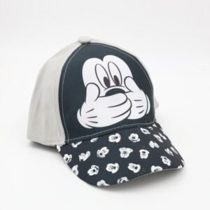 طاقية أطفال واقية من الشمس برسمة ميكي ماوس لون سكني