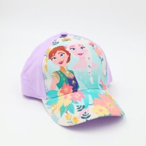 طاقية بناتي FROZEN لون بنفسجي بناتي