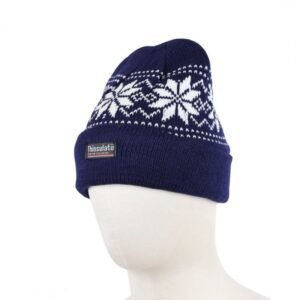 طاقية صوف لون كحلي