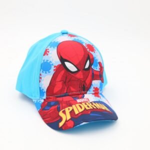 طاقية ولادي MARVEL SPIDER MAN لون ازرق فاتح