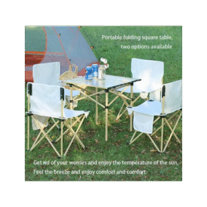 طاولة رحل قابلة للطي حجم 50×50 سم