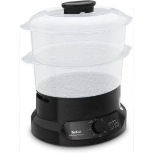 طباخ بخار ميني كومباكت من تيفال، سعة 800 واط - Tefal Minicompact Steamer (BPA Free) VC1398