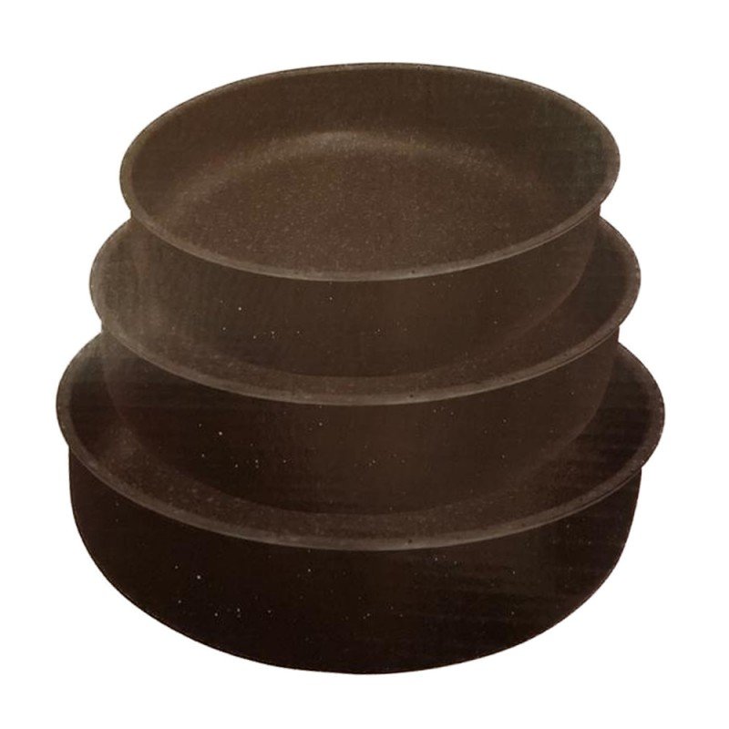 طقم 3 صواني جرانيت