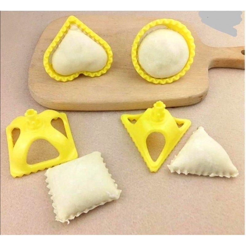 طقم 4 قطاعات بسكويت ايطالي بلاستيك - Image 3