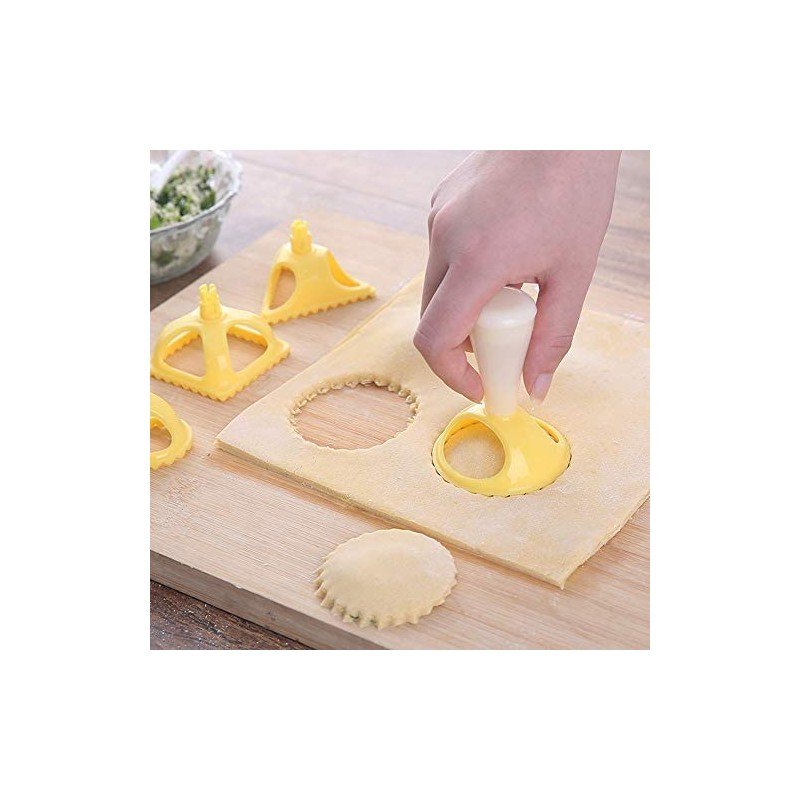 طقم 4 قطاعات بسكويت ايطالي بلاستيك - Image 5