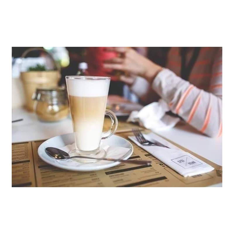 طقم 6 معالق يد طويلة مع نقشة - Image 2