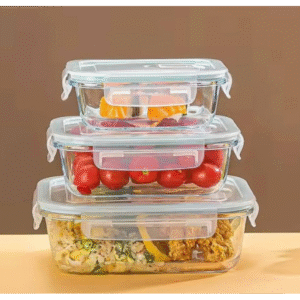 طقم  تبرويرات زجاج محكم الاغلاق