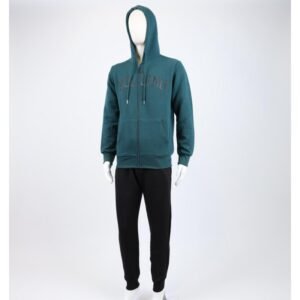 طقم تريننج جاكيت + بنطلون قماش مجكر خريفي ربيعي