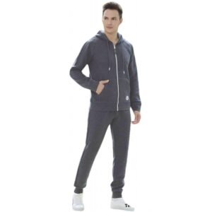 طقم تريننج جاكيت + بنطلون قماش مجكر خريفي ربيعي