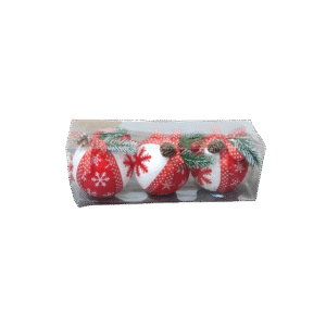 طقم ثلاث طابات تزيين