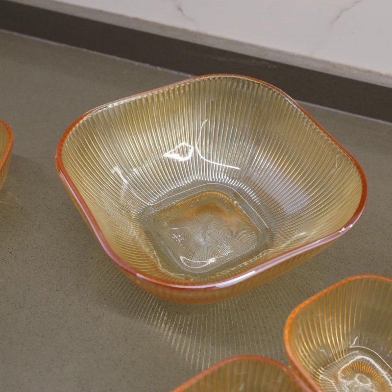 طقم جاط و صحون تقديم ضيافة 7 قطع