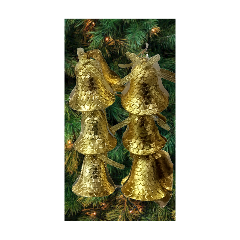 طقم 6 أجراس زينة