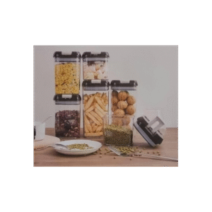 طقم حافظات بقوليات 6 قطع بأحجام مختلفة