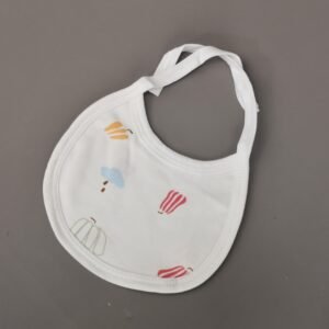 طقم حديثي الولادة 5 قطع لون أبيض