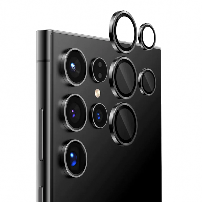 طقم حماية لعدسات كاميرا هاتف جلاكسي اس 24 الترا