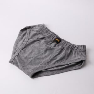 طقم سراويل داخلية رجالية مكونة من 2 قطعتين لون رمادي وكحلي