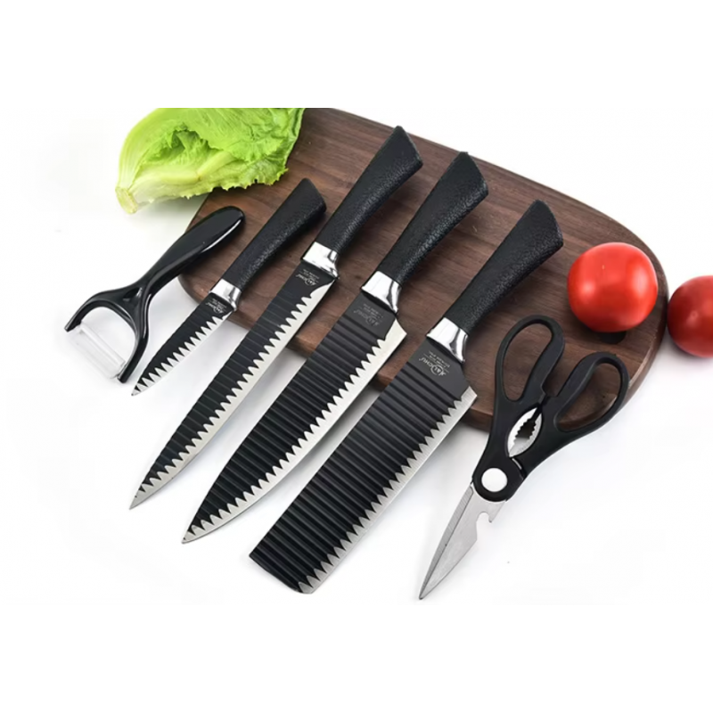 طقم سكاكين المبطخ 6 قطع