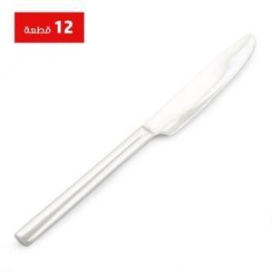 طقم سكاكين طعام ستانلس 12 قطعة