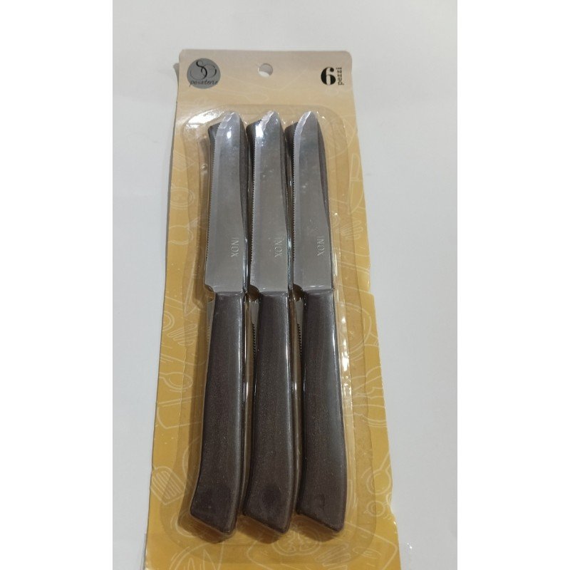 طقم سكاكين فواكه منشار/6