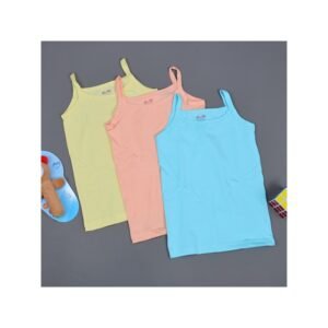 طقم شباح داخلي بناتي (3 قطع) للبنات بثلاث ألوان