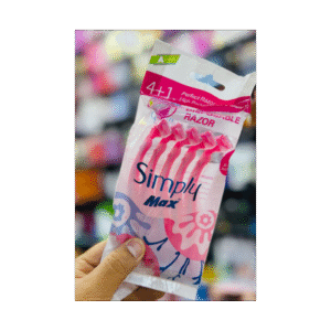 طقم شفرات حلاقة 5 قطع ستاتية للجسم Simply Max