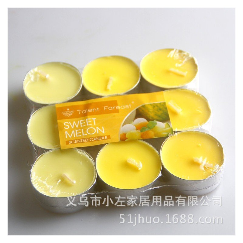 طقم شمع دائري صغير 50 قطعة