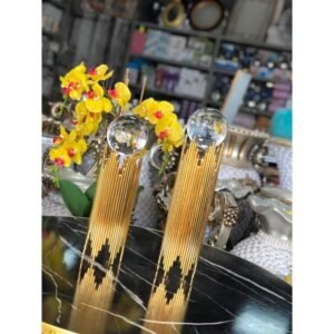 طقم شمعدان قطعتين نحاس