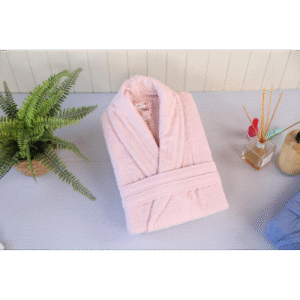 روب حمام قطن 100% VALOR SİLVER ROSE ONE SIZE