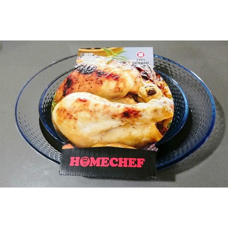 طقم قطعتين بايركس بيضاوي