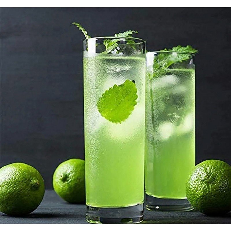 طقم 6 كاسات عصير وماء (هاي بول) - Image 4