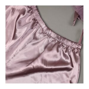 طقم لانجري قطعتين لون بنفسجي One Size