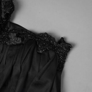 طقم لانجري لون أسود One Size