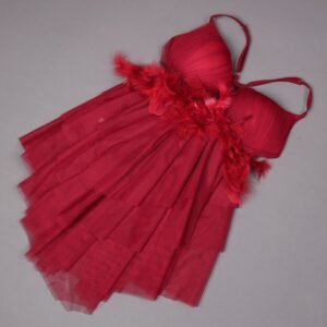 طقم لانجري لون خمري One Size