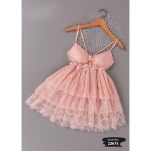 طقم لانجري لون مشمشي One Size