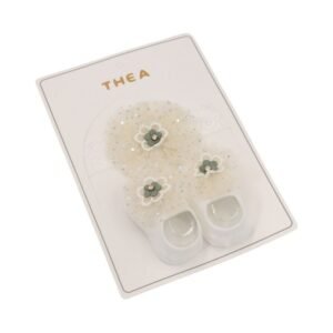 طقم للأطفال قطعتين لون أبيض