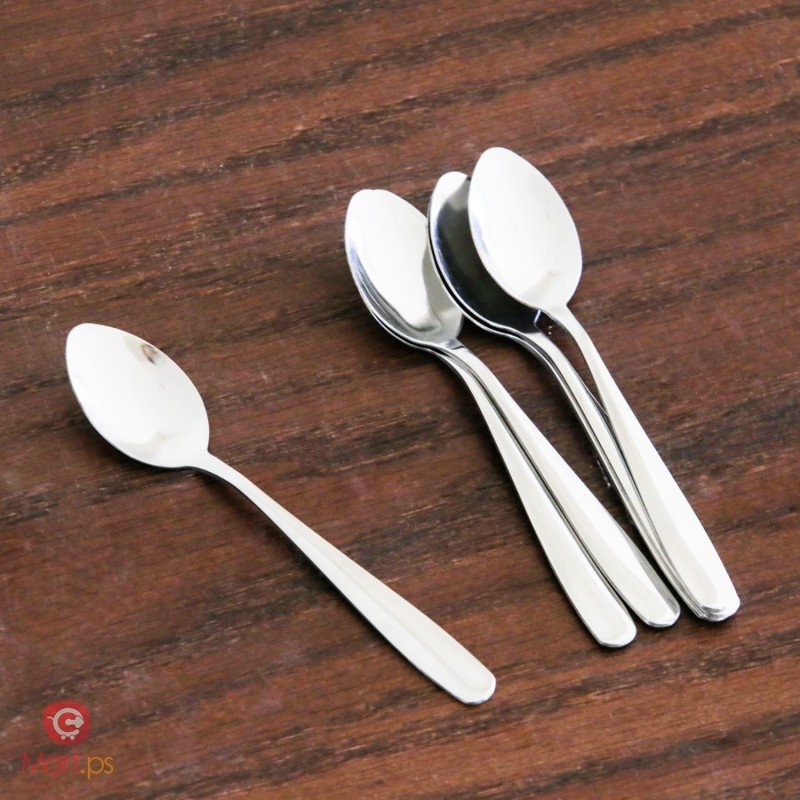 طقم معالق صغار 6 قطع ثقيلة - Image 2