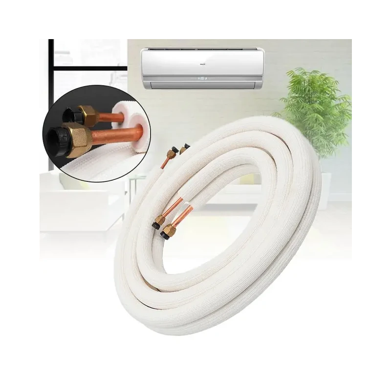 طقم نحاس مغلف قياس 1/4 و 5/8 طول 3 متر