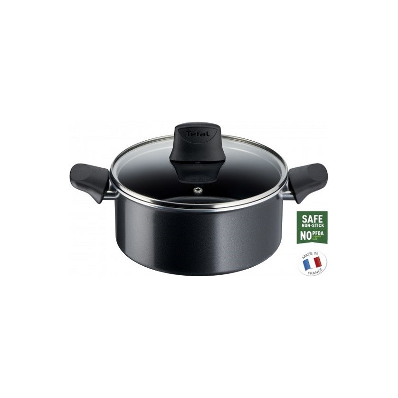 طنجرة تيفال 28CM لون اسود