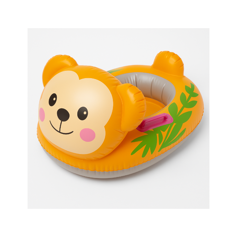 عجل للسباحة على شكل قرد