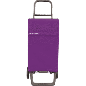 عربة تسوق مستطيلة لون بنفسجي من رولسر