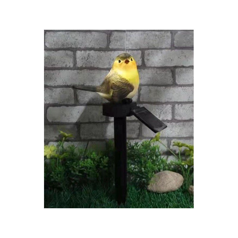 عصفور مفرد طاقة الشمسية