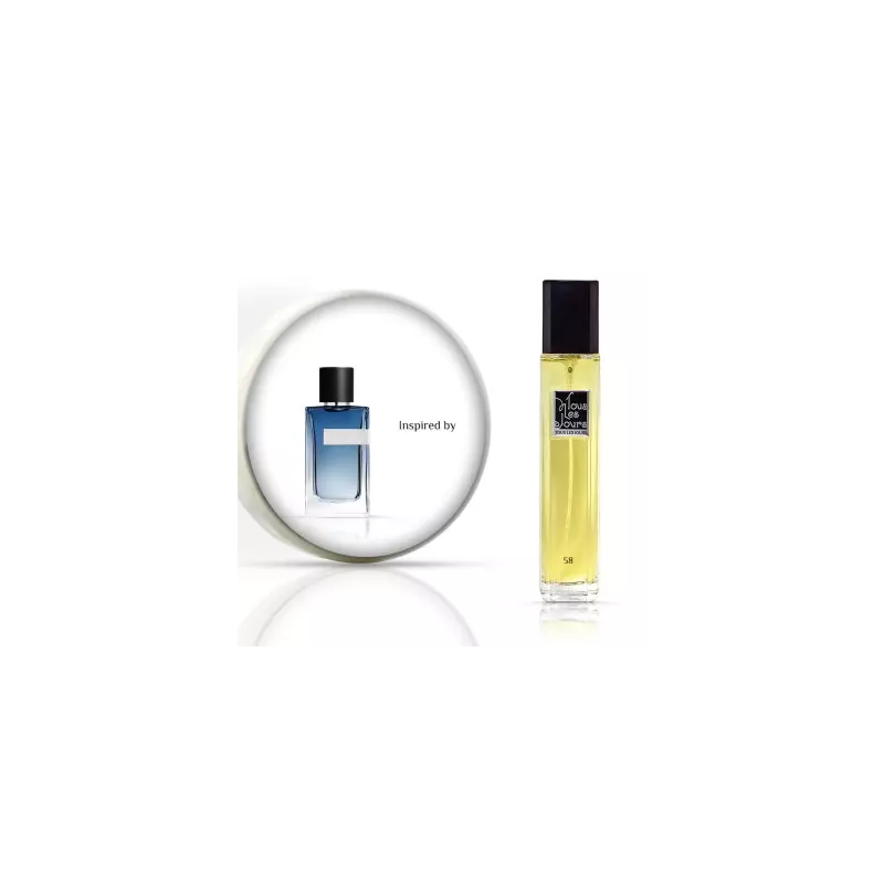 عطر 58 يوم Y MAN من تولي جور للرجال حجم 55 مل - Tous Les Jours Perfume Day 58 For Men 55 Ml