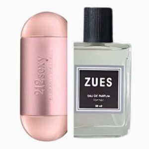 عطر ZUES B20 بديل 212 Sexy او دي بيرفيوم للرجال 50 مل