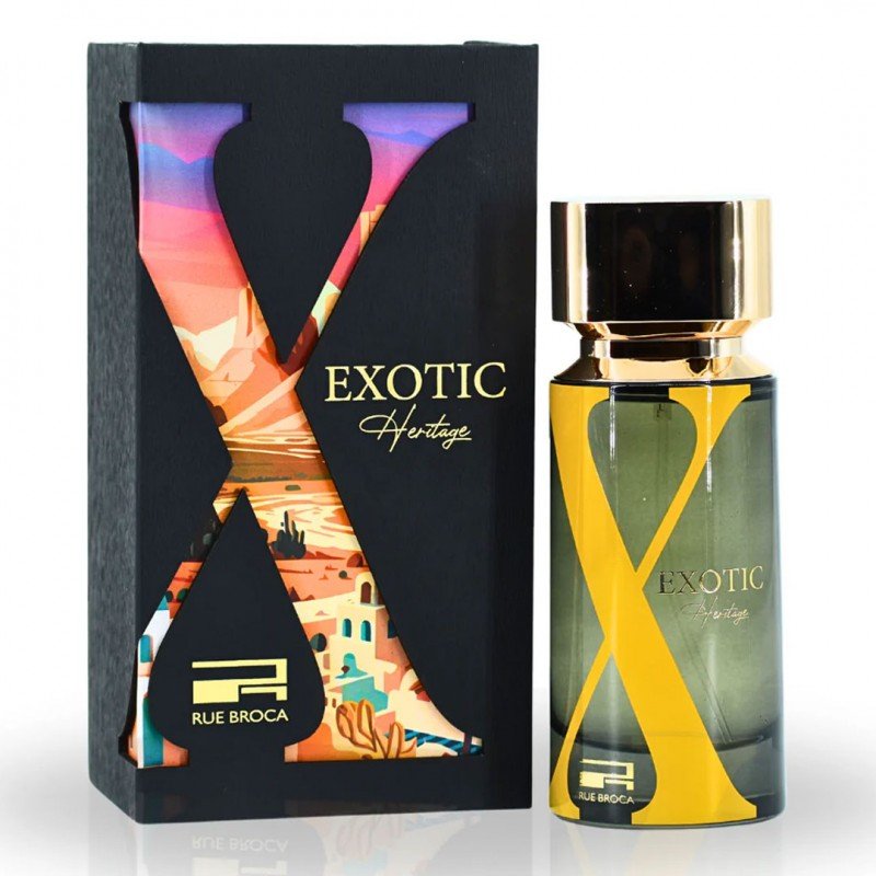 عطر أكسوتيك هيرتيج من ريو بروكا للرجال حجم 100 مل - Exotic Heritage EDP By Rue Broca For Mens 100ML