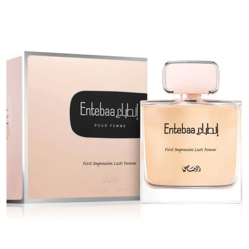 عطر إنطباع بور فيمي من الرصاصي للنساء 100مل-  Entebaa Pour Femme EDP By Rasasi For Women 100ML