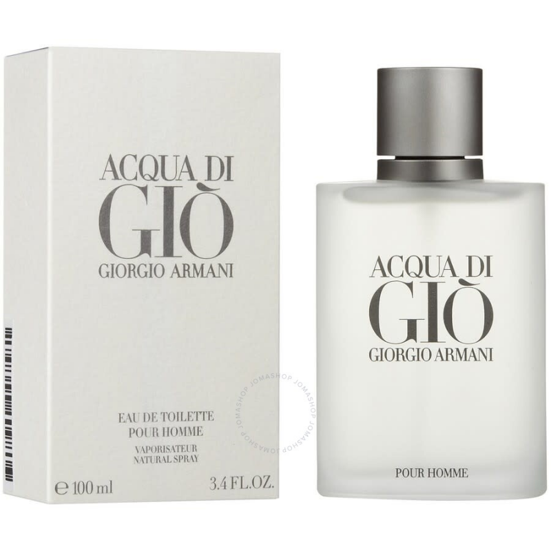 عطر اكوا دي جيو من جورجيو أرماني للرجال سعة 100 مل - Acqua di Gio EDT By Giorgio Armani For Men 100ml