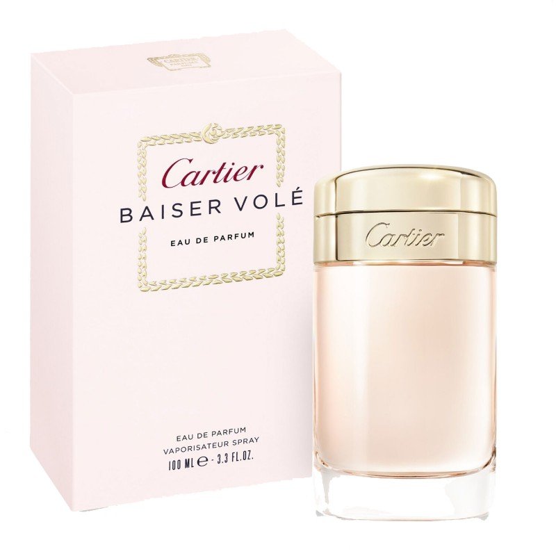 عطر بايسر فولي من كارتير للنساء سعة 100 مل - Baiser Volé Eau De Parfum By Cartier 100ml