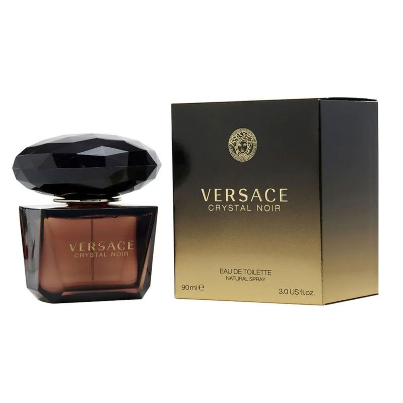 عطر برايت كريستال نوار من فيرزاتشي للنساء سعة 90 مل - Versace Crystal Noir EDT By Versace For Women 90ml