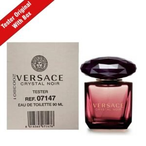 عطر تستر كريستال نوار من فيرزاتشي للنساء سعة 90 مل - Tester Versace Crystal Noir EDT By Versace For Women 90ml