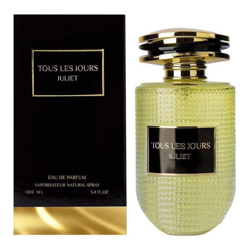 عطر جولييت من تولي جور للجنسين حجم 100 مل - JULIET EDP By Tous Les Jours For Unisex 100 Ml